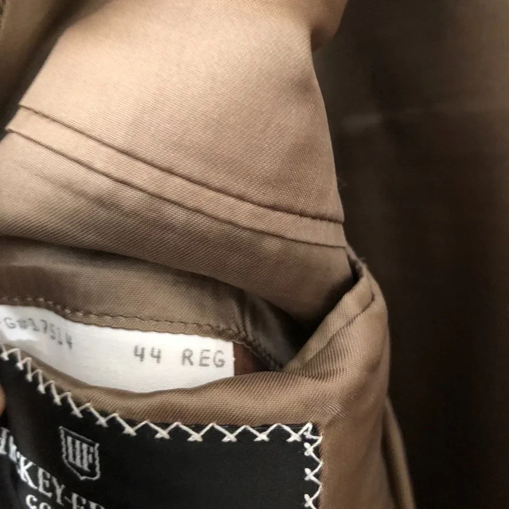 HICKEY FREEMAN Silk/Wool Sport Coat Size 44R - Picture 7 of 12